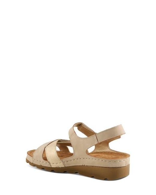 Flexus by Spring Step Metallic Orwell Sandal