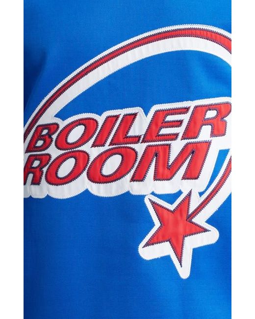 BOILER ROOM Blue Oversize Hockey Jersey