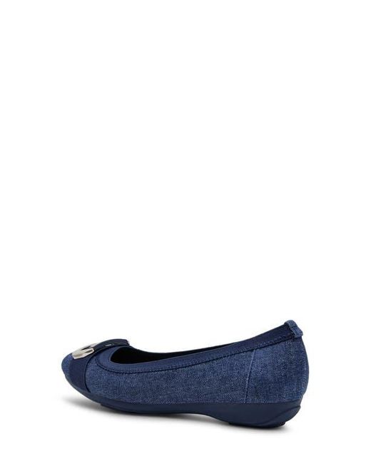 Anne Klein Blue Uplift Flat