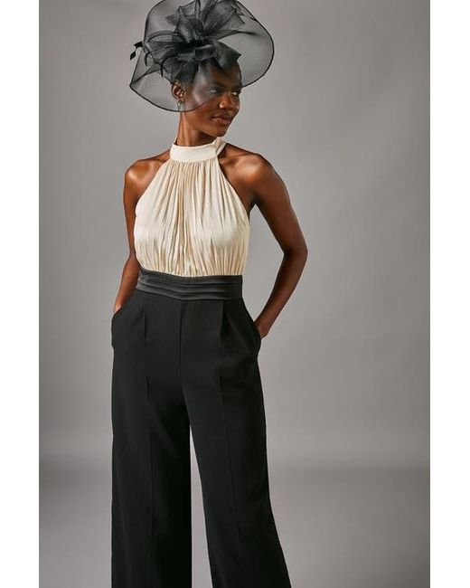 Coast Black Halter Jumpsuit