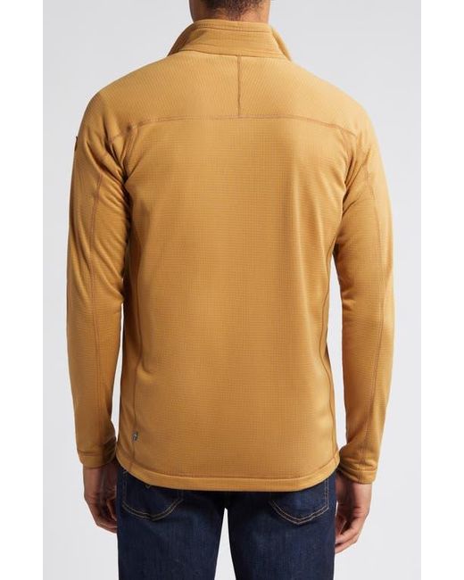 Fjallraven Blue Abisko Lite Fleece Jacket for men