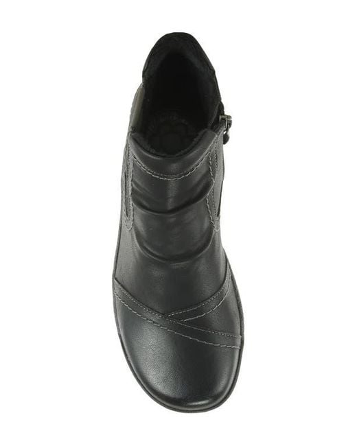 Spring Step Black Atella Water Resistant Bootie