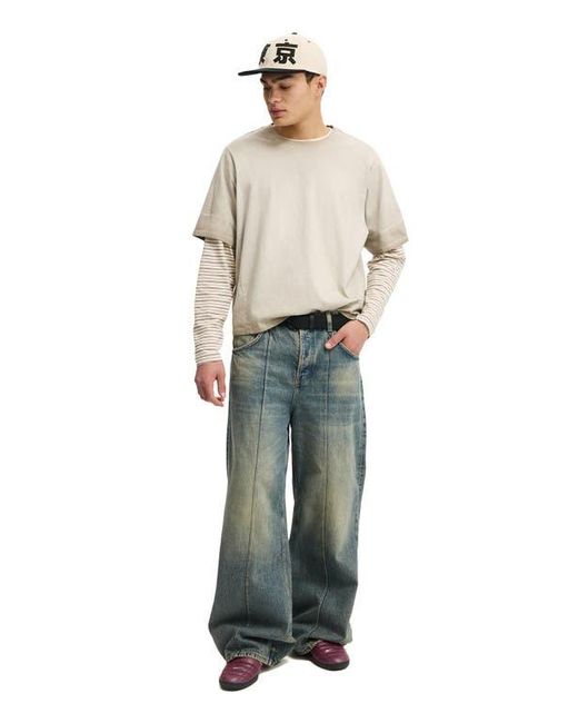 Cotton On White Cropped Fit Long Sleeve for men