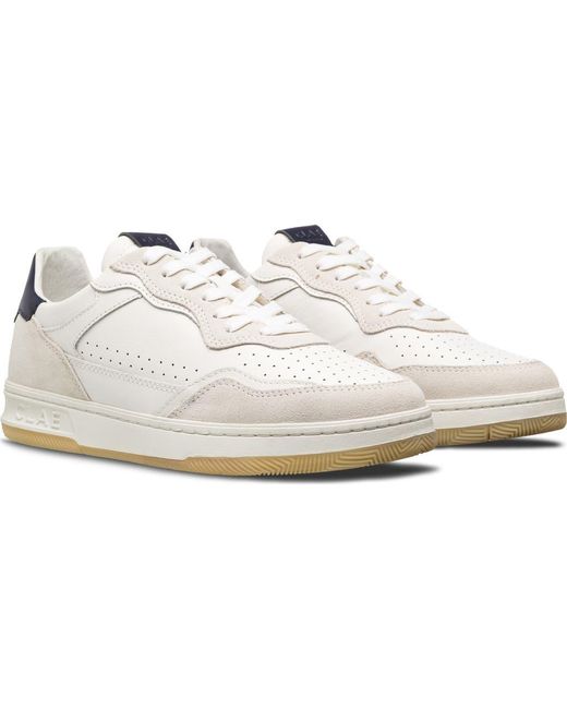 CLAE White Haywood Low Top Sneaker for men