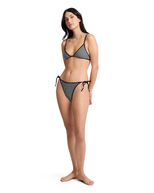 Onia Multicolor Cleo String-Tie Bikini Bottom