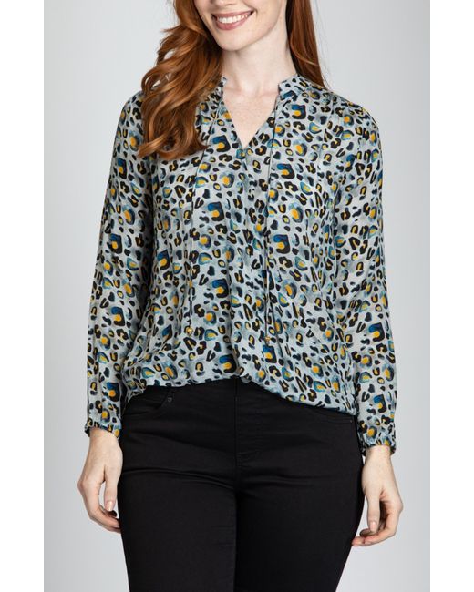 Apny Black Printed Top