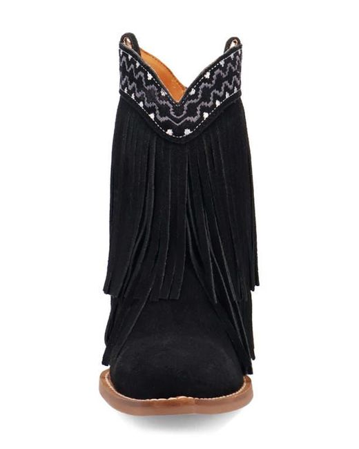 Dingo Black Tapadero Western Boot