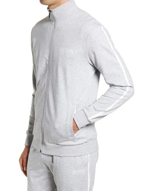 Boss Gray Authentic Zip Jacket for men