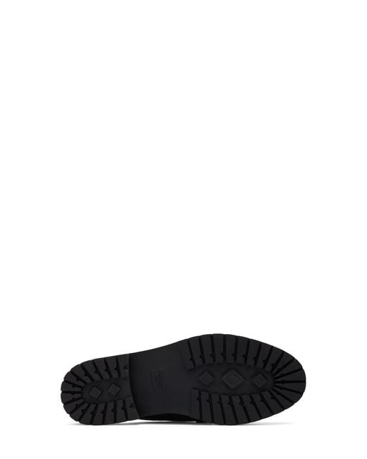 TOMS Cara Platform Penny Loafer Mule in Black | Lyst