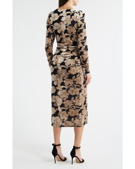 sam edelman boho paisley long sleeve maxi dress Boho Paisley Long Sleeve Maxi Dress (Women)