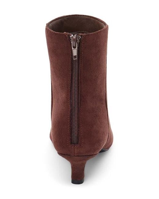 Matisse Brown Genesis Kitten Heel Bootie