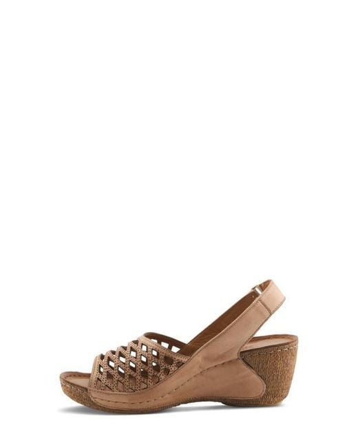 Spring Step Brown Denair Sandal