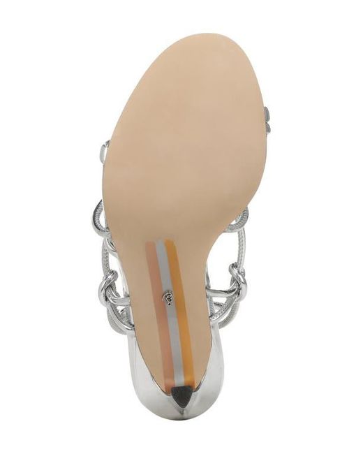 Sam Edelman White Isadora Ankle Strap Sandal