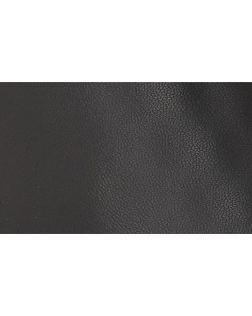 Nine West Black Brite Pointed Toe Kitten Heel Bootie