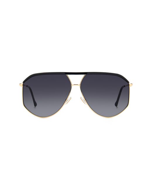Isabel Marant Blue 64mm Oversize Aviator Sunglasses