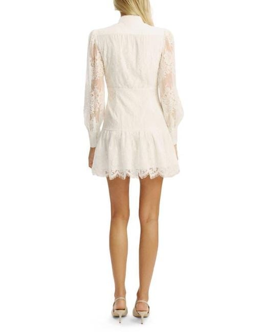 shona joy black lace dress Shona Joy - Simona Lace Slip Maxi Dress main image 0