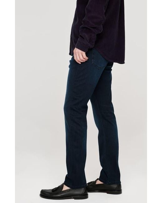 DL1961 Blue Russell Slim Straight Leg Jeans for men