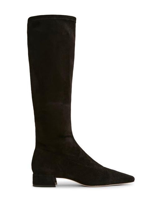 Reformation Black Raven Knee High Boot
