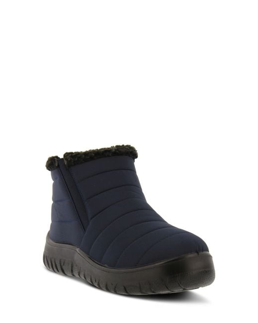 Flexus by Spring Step Blue Melba Waterproof Winter Boot