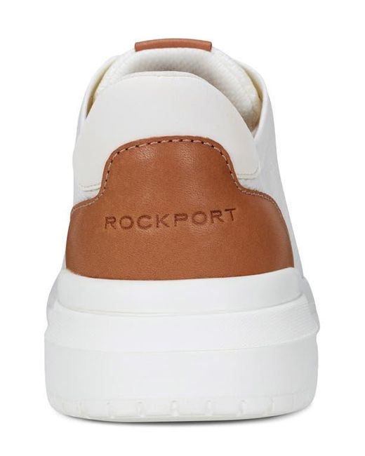 Rockport White Jaimson Sneaker for men