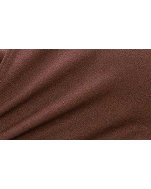 L I V D Brown Yelena Wrap Top
