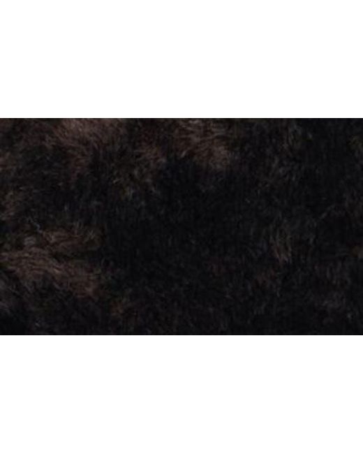 Chloé Black Small Spin Genuine Shearling Tote
