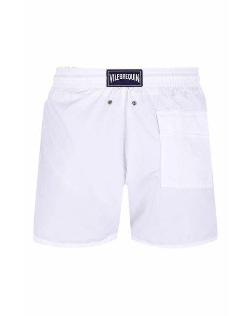 Vilebrequin Blue Solid Swim Trunks for men