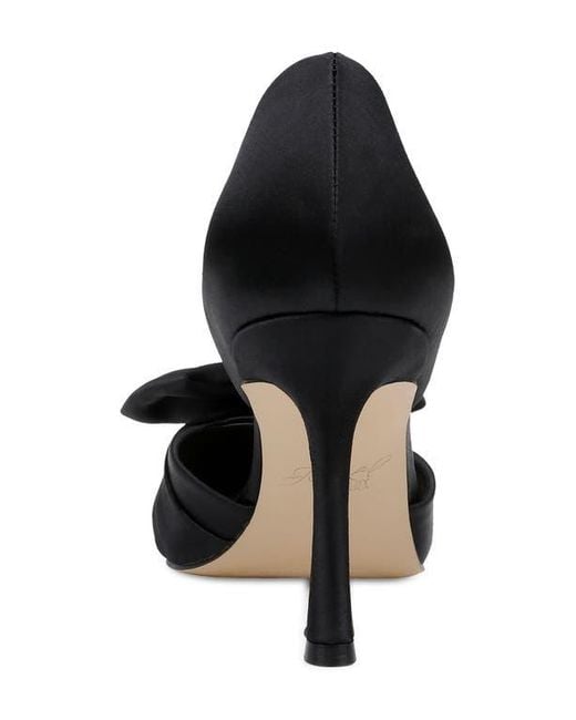 Badgley Mischka Black Sidney Pointed Toe D'Orsay Pump