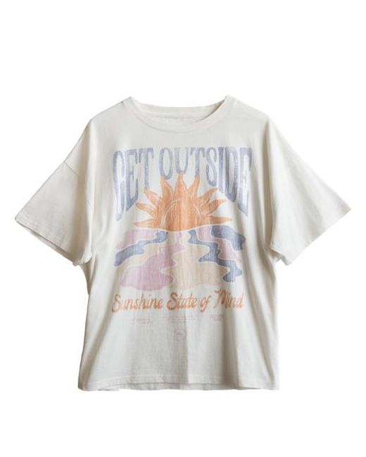 Nanis White Oversized Tee