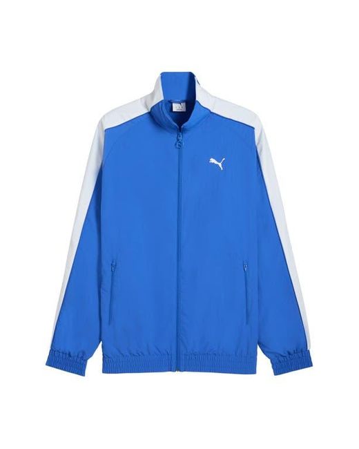 PUMA Blue T7 Oversize Track Jacket for men