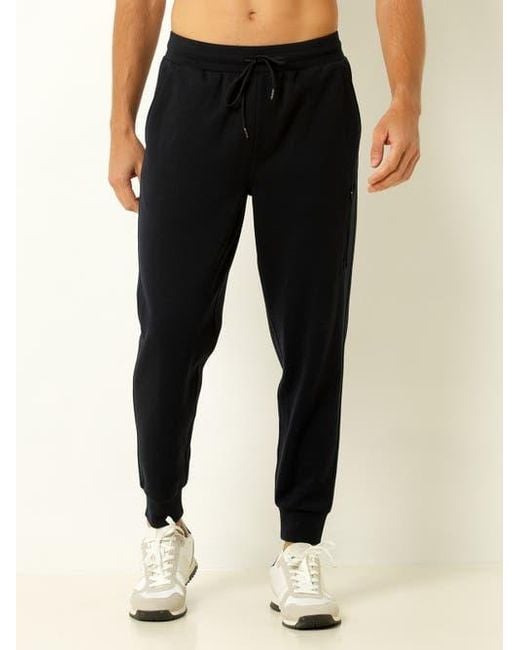 Single Stitch Black Classic Drawstring Jogger for men