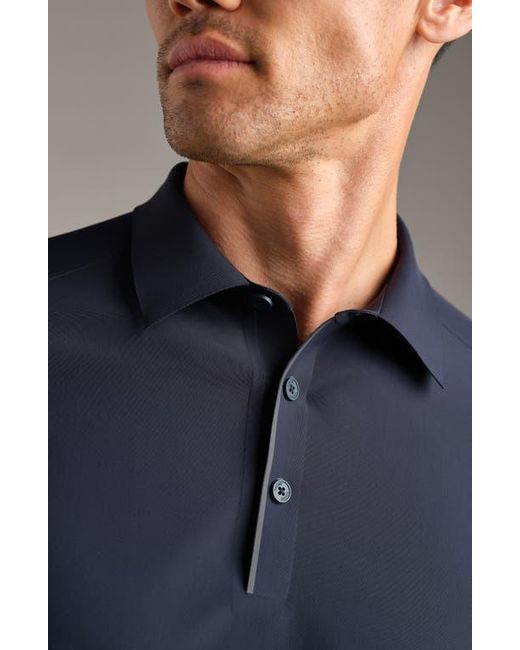 Rhone Blue Approach Performance Polo for men