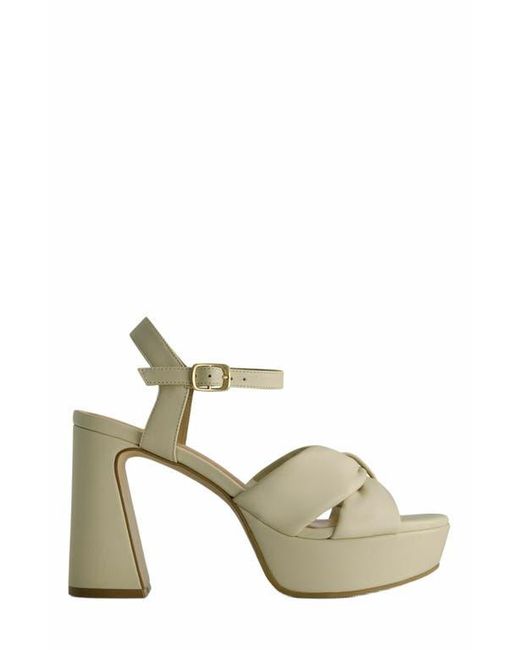 Bernardo Metallic Veronika Platform Sandal