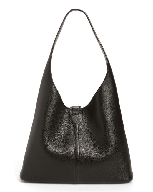 Balenciaga Black Medium Locker Leather North/south Hobo Bag