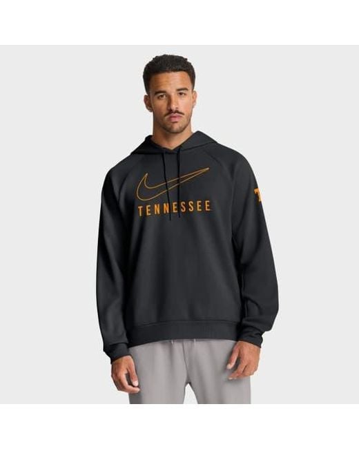 Nike Black Tennessee Volunteers Premium Raglan Dri-Fit Hoodie for men