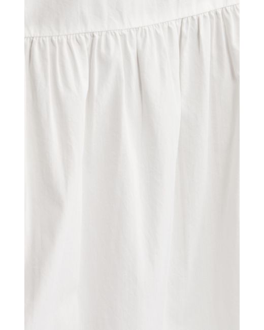 BP. White Tiered Maxi Skirt
