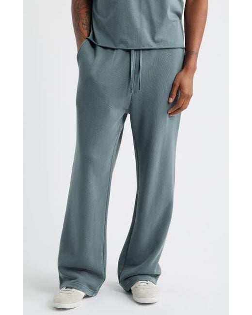 Elwood Blue Core Organic Cotton Straight Leg Sweatpants for men