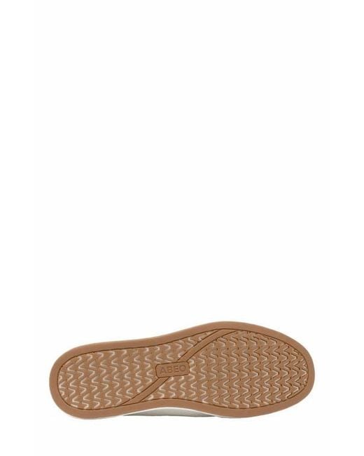 ABEO White Encore Slip On Sneaker