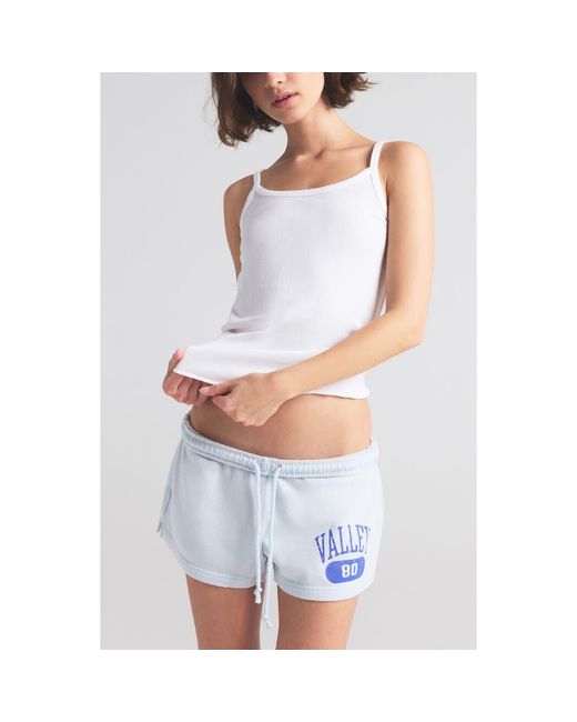 Skims White Drop Needle Pointelle Long Camisole