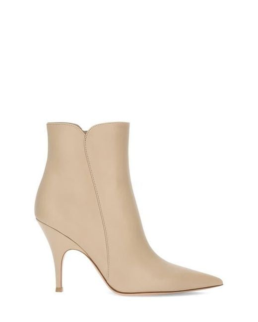 Gianvito Rossi Natural Sofia Bootie