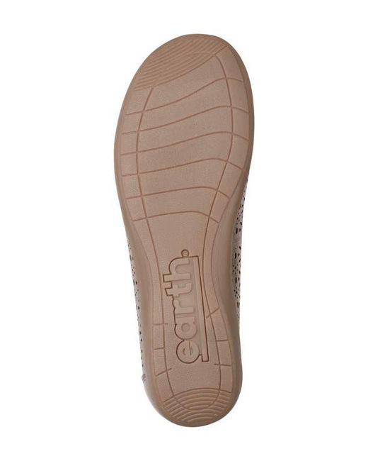 Earth Brown Bria Casual Flat