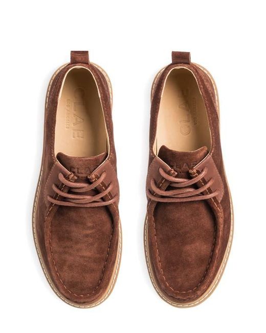 CLAE Brown Morrison Low Top Chukka Boot for men