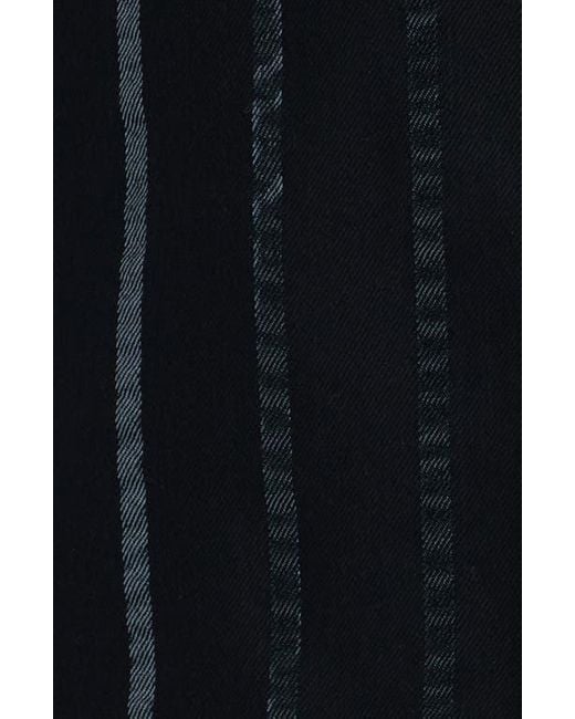 John Varvatos Blue Rodney Print Covered Placket Button-Up Shirt for men