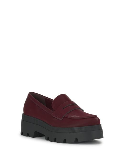 Jessica Simpson Purple Ullinia Platform Loafer