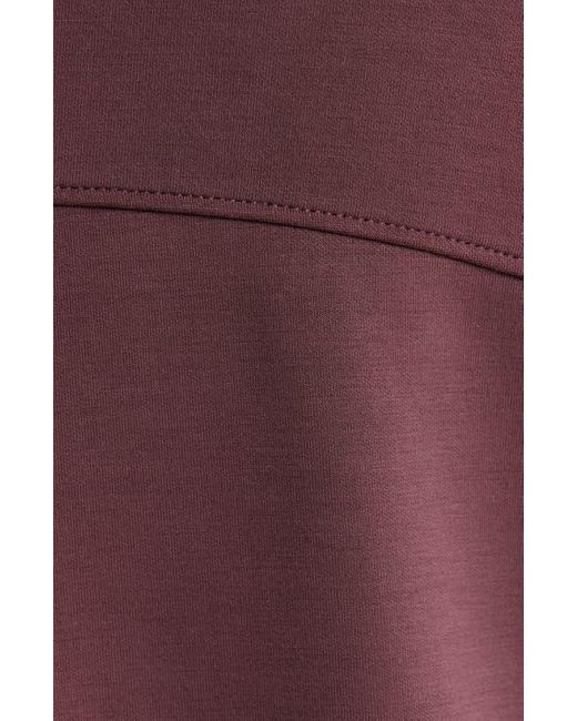 Zella Purple Ultrasoft Half Zip Tunic