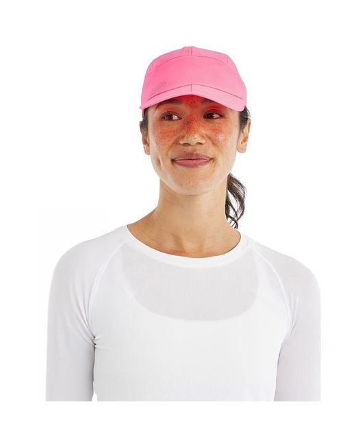 Oiselle White Foldable Ra Cap