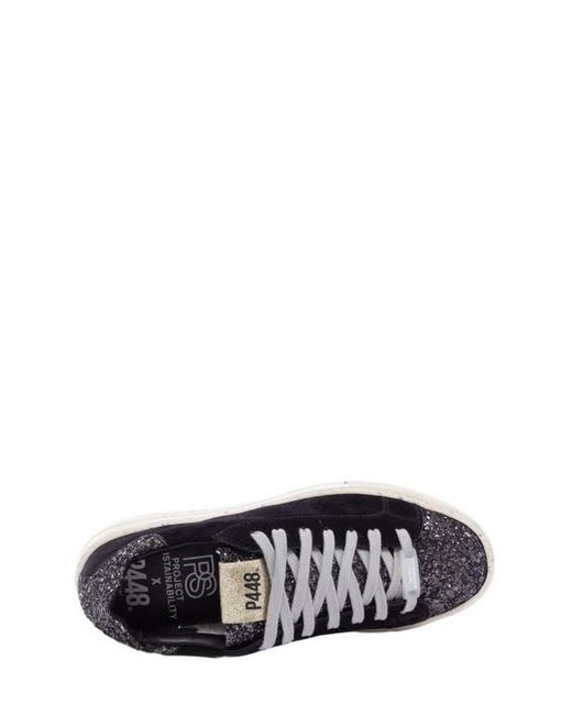 P448 Black Thea Sneaker
