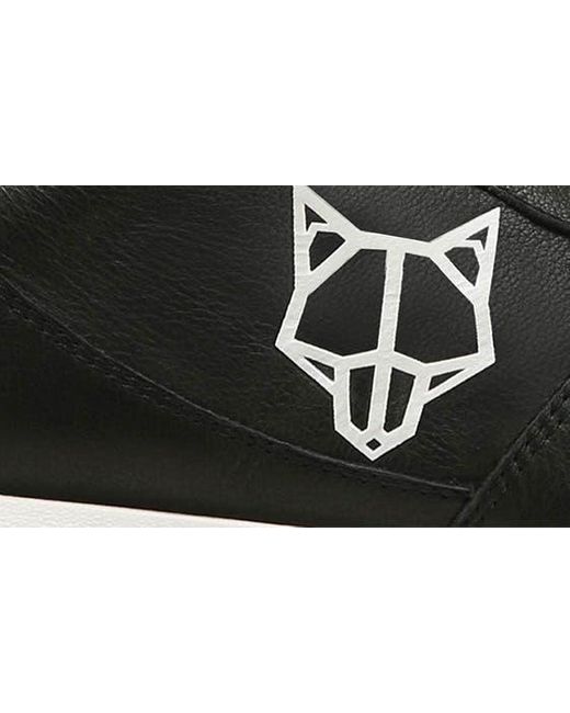 Naked Wolfe Black Pacific Genesis Leather Sneaker