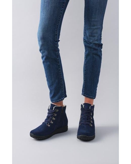 Propet Blue Demi Bootie