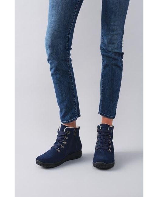 Propet Blue Demi Bootie